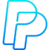 Das Paypal-Logo auf grünem Hintergrund.