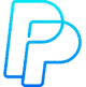 Das Paypal-Logo auf grünem Hintergrund.