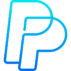 Das Paypal-Logo auf grünem Hintergrund.